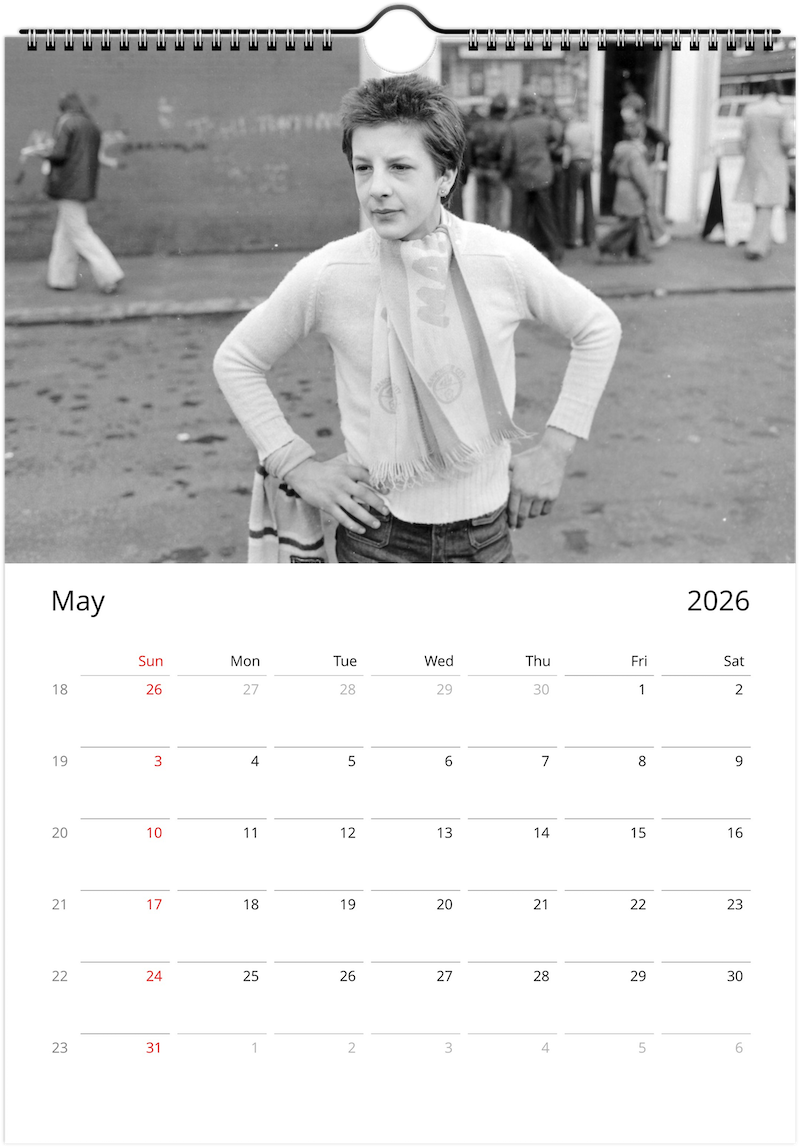 Manchester City Fans In The 1970s - 2026 Calendar