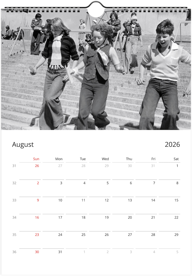 Manchester City Fans In The 1970s - 2026 Calendar