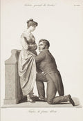 Obstetrical examination Nouvelles démonstrations d´accouchemens by Jacques Pierre Maygrier (1771-1835) - postcard