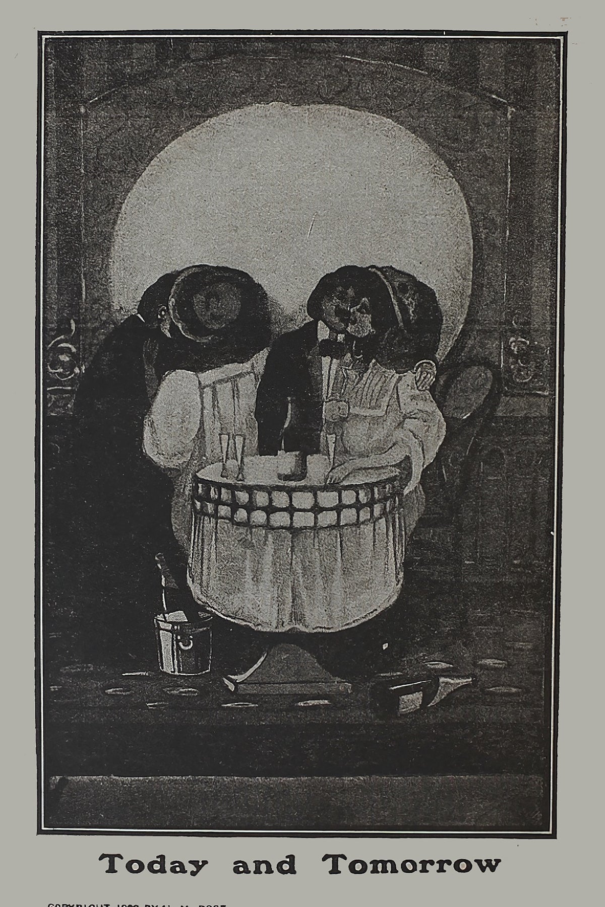 Tomorrow death, c. 1905 - Postcard – Flashback Shop