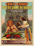 Cartel francés de El jorobado de Notre Dame - 1923 