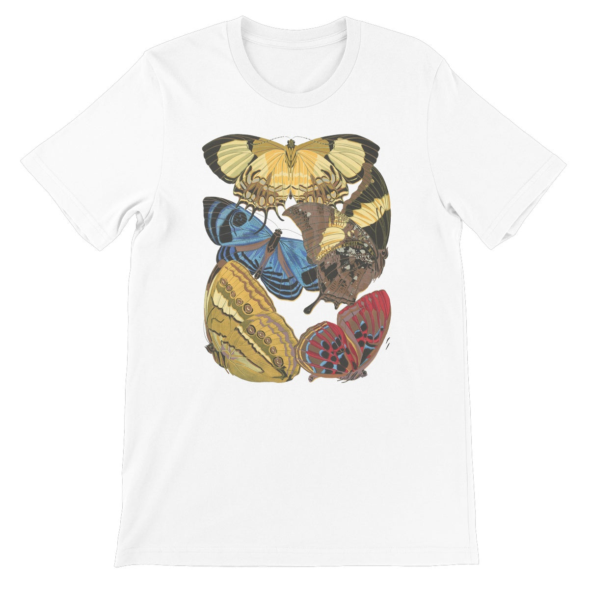 Eugene Alain Séguy : Butterflies 2 , Paris 1920s - Short Sleeve T-Shirt