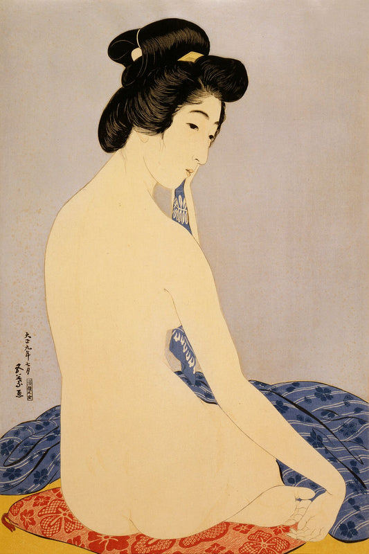  Woman after Bath by Hashiguchi Goyō - 1920