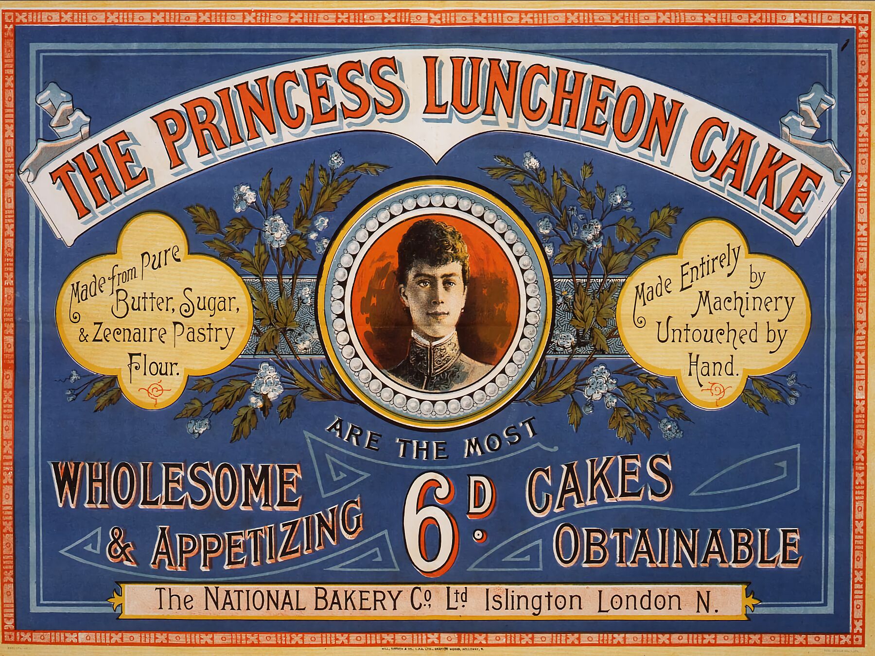The Princess Luncheon Cake - 1893