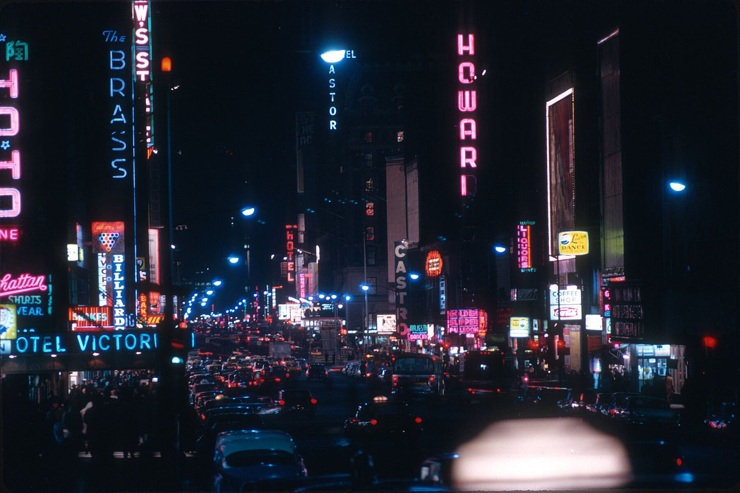 Times Square, NYC, New York by Gerry Cranham - November 1967 