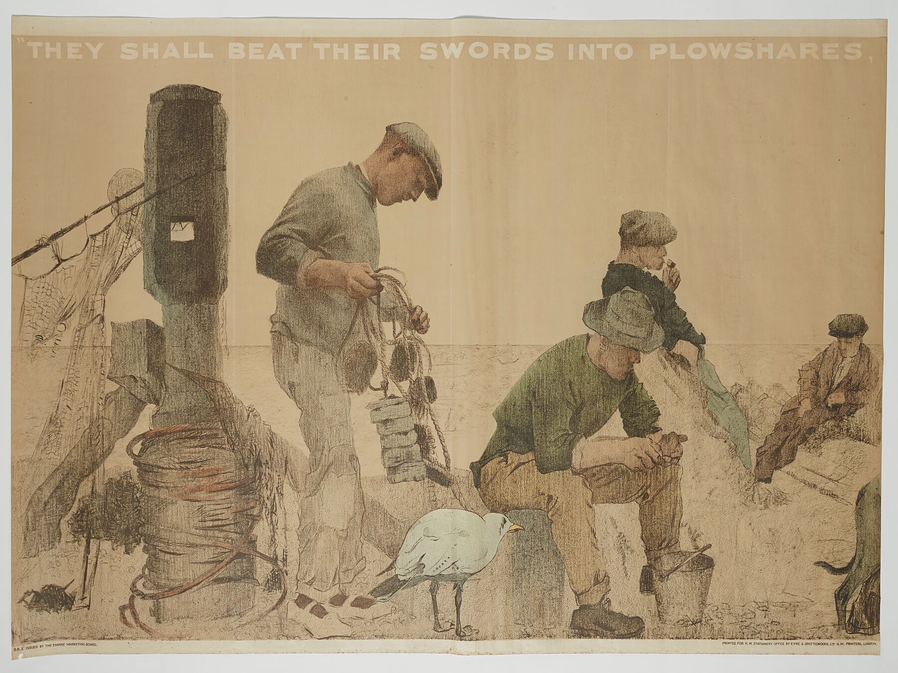They Shall Beat Their Swords Into Plowshares by James Kerr-Lawson - 1929