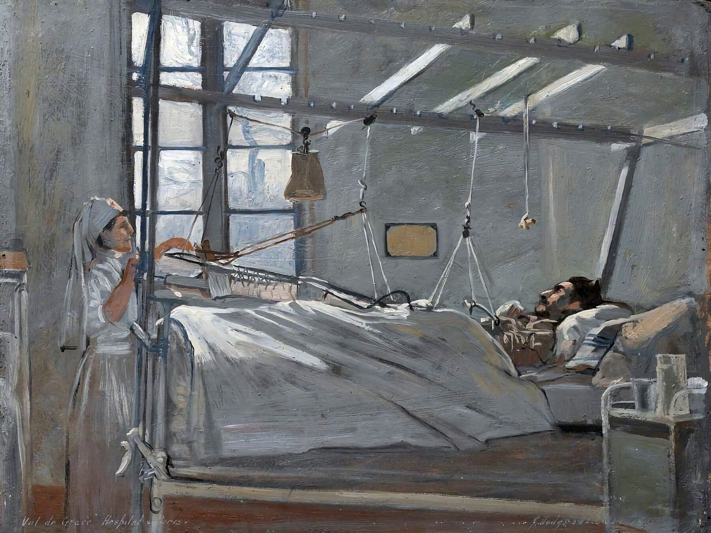 Val de Grâce Hospital, Paris by John Hodgson Lobley - 1918