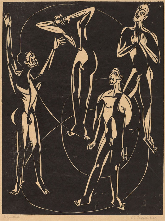 Feelings by Ernst Ludwig Kirchner - 1937