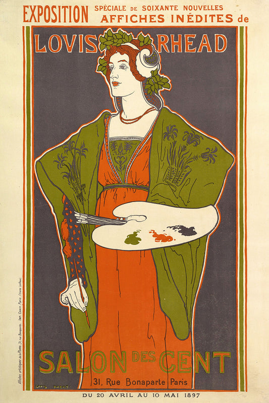 May 1897 exposition poster by Louis Rhead