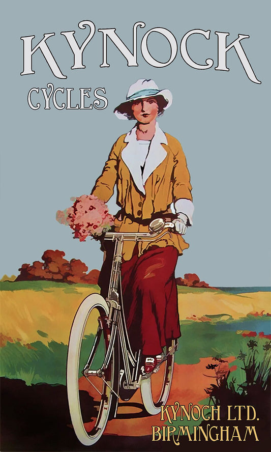 Ciclos de Kynock, Birmingham, Inglaterra - c.1910 