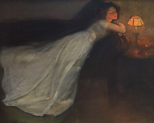 The Moth by Florence Carlyle - 1910