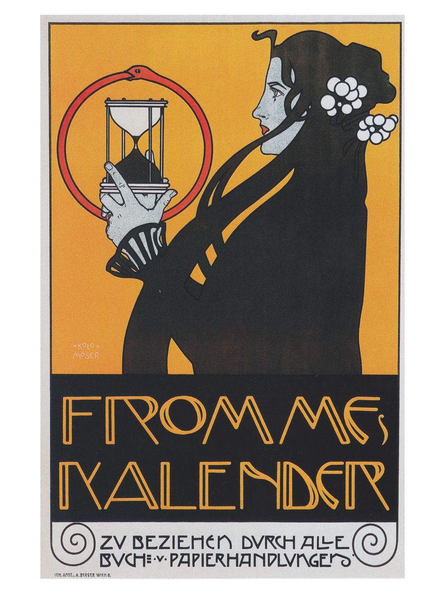 Fromme’s Calendar by Koloman Moser - 1899
