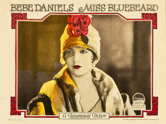 Miss Bluebeard Lobby Card - 1925