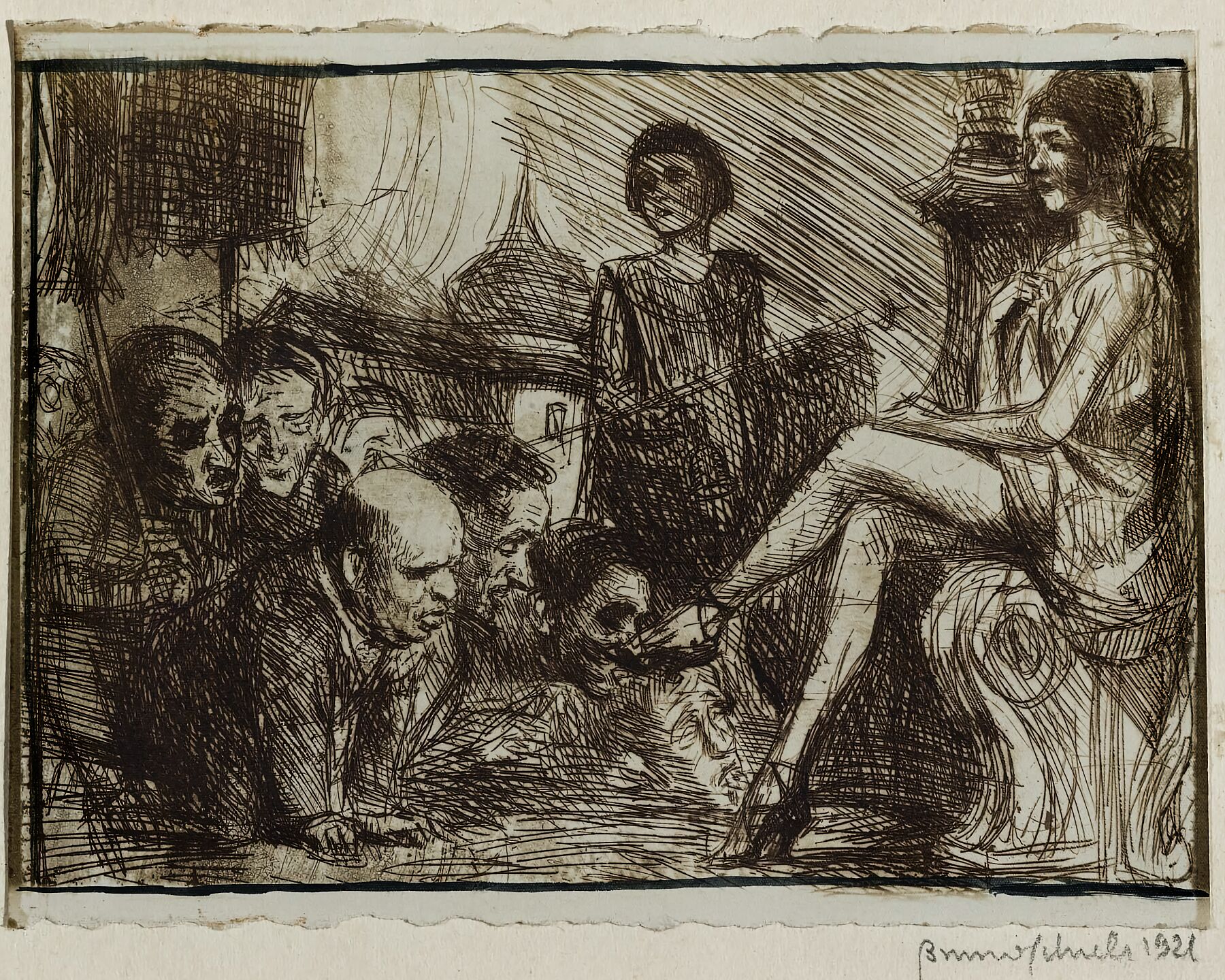 The Rite of the Idolators by Bruno Schulz - 1921.