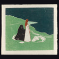 Two Women on the Shore by Edvard Munch - 1898