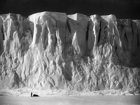 Glaciar Barne por Herbert Ponting - 1911