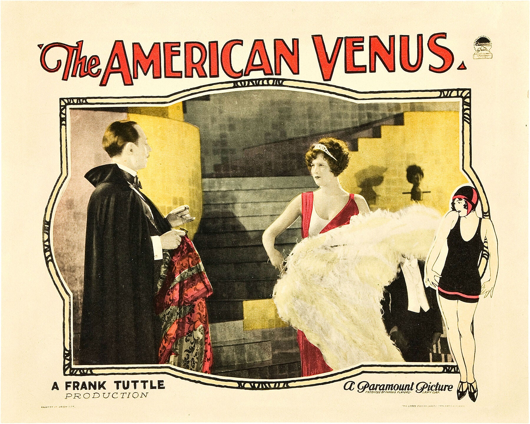 American Venus, Lobby Card - 1925