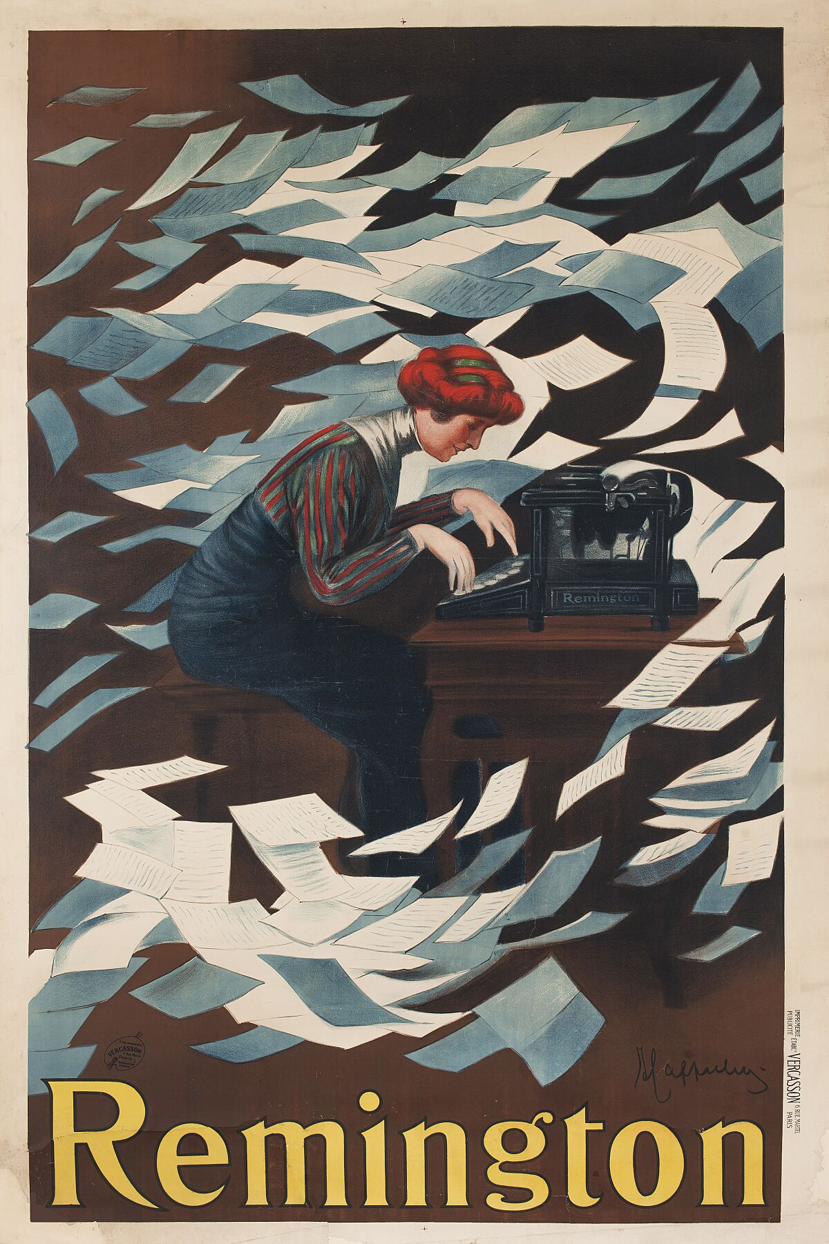 Leonetto Cappiello, Poster, 'Remington', around 1910