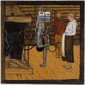 The Poor Devil by the Fire ; The Devil by the Pot by Hugo Simberg - 1897