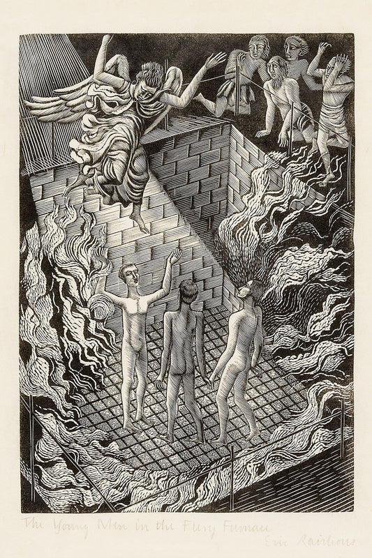 The Young Men in the Fiery Furnace by Eric Rarvilious - 1929