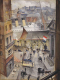 Christopher Richard Wynne Nevinson, A.R.A. (1889-1946)  A Boulogne Window c.1925