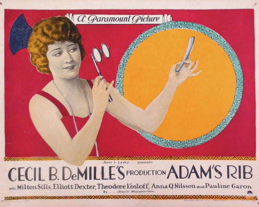 Adam's Rib Movie Lobby Card (II) - 1923