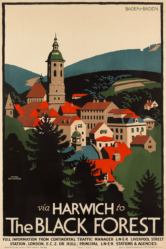 Baden Baden by Frank Newbould - c. 1930