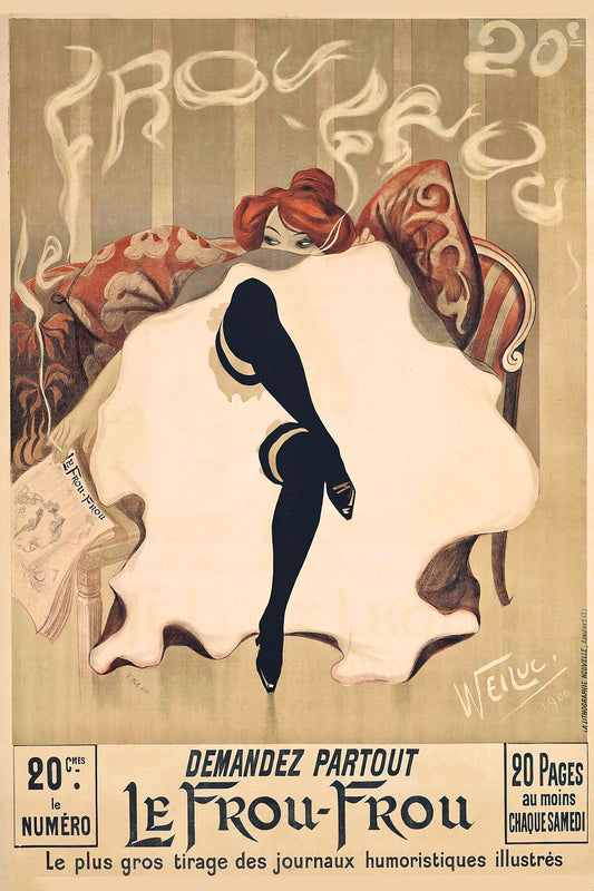 Le Frou-Frou by Weiluc (Lucien-Henri Weil) - c.1900