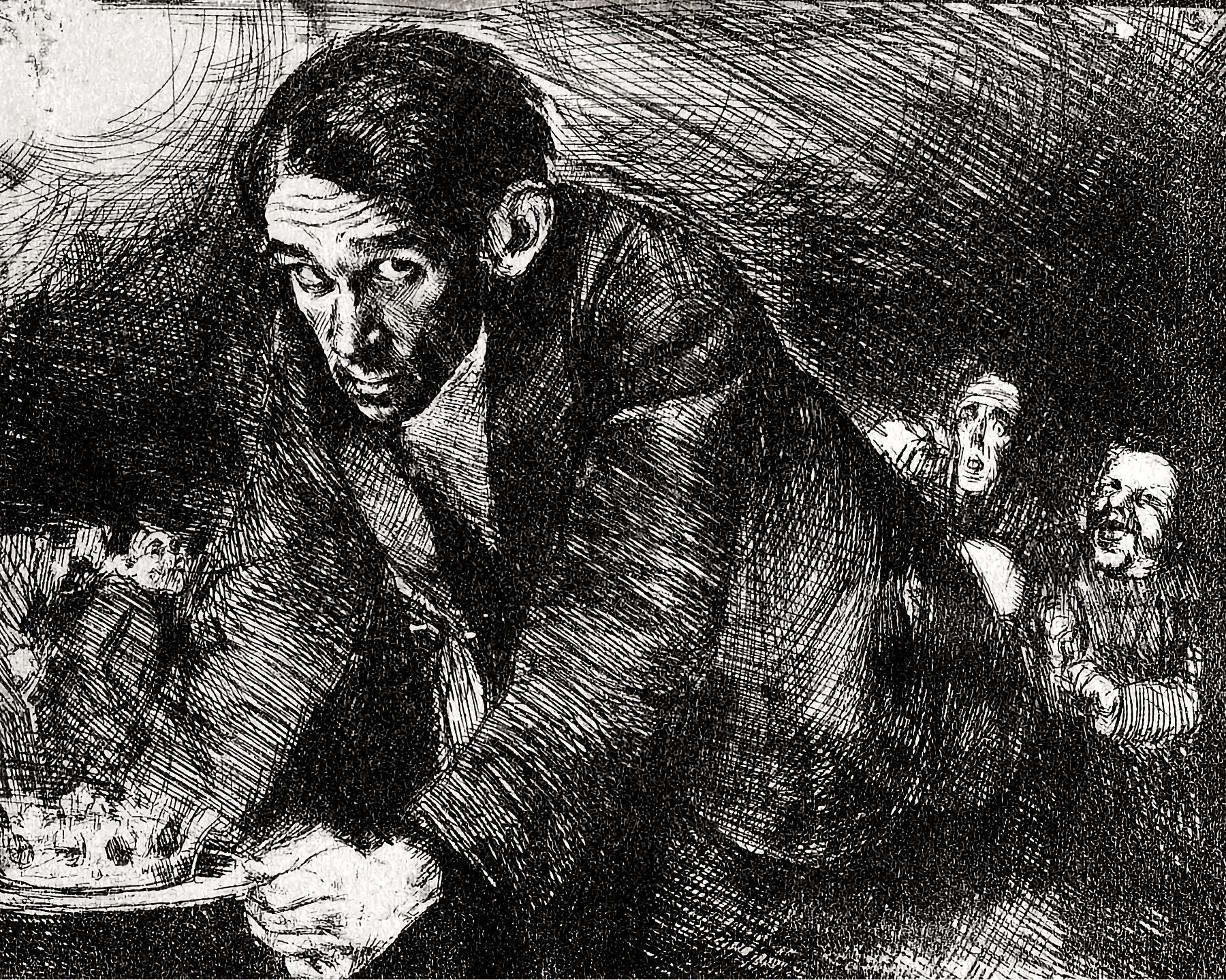 Self-Portrait by Bruno Schulz - c.1921