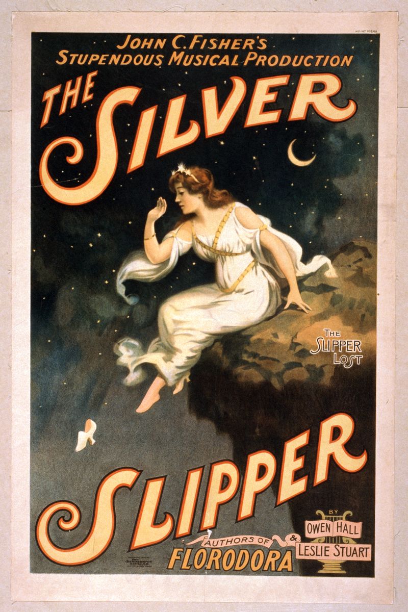 The Silver Slipper, movie poster - 1902