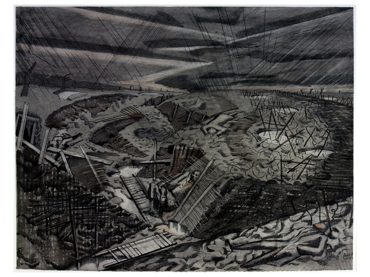 After the Battle by Paul Nash - 1918