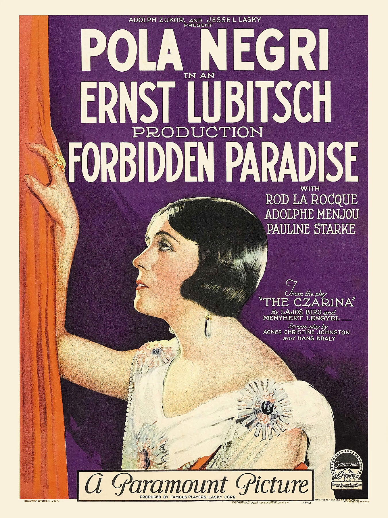 Forbidden Paradise - 1924