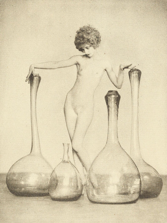 Nude and Glass by Arthur F. Kales - c.1926