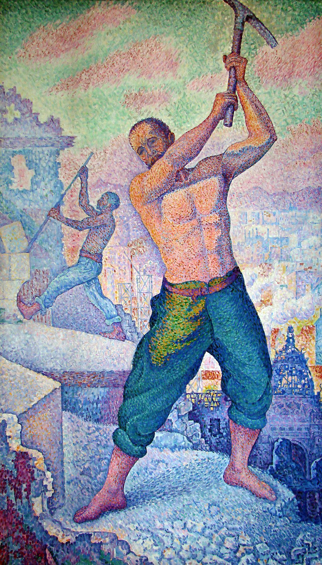 Le Démolisseur by Paul Signac - c. 1897