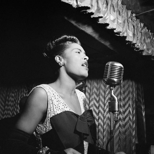 Billie Holiday at The Downbeat Club by William P. Gottlieb - 1947