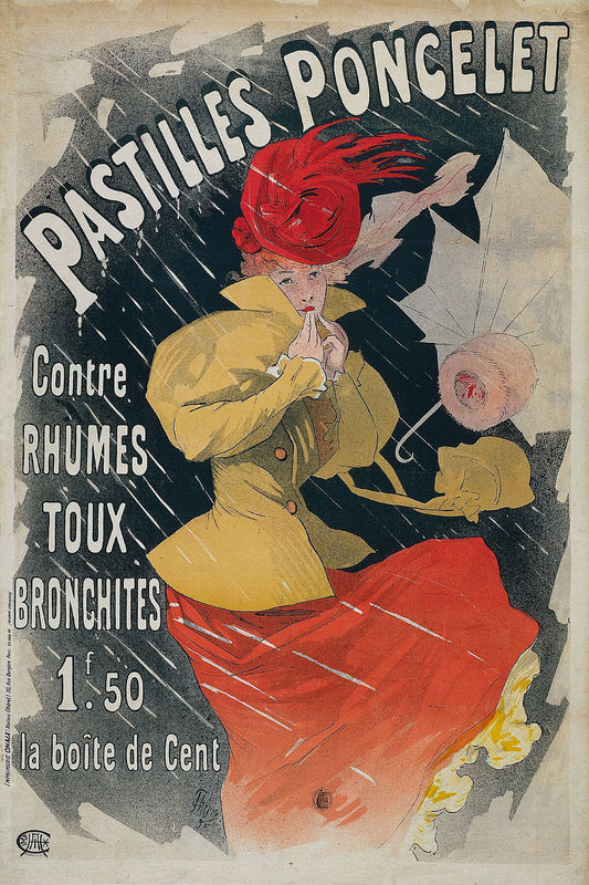 Pastilles Poncelet Jules Chéret - 1896
