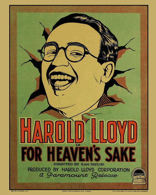 Harold Lloyd For Heaven's Sake - 1926