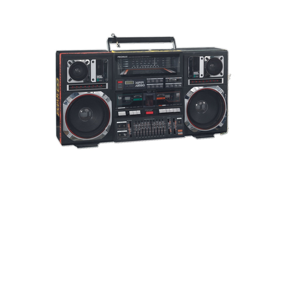 A Promax Super Jumbo Boombox from 'Do the Right Thing' ,1989 - Tattoo