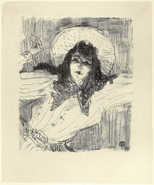 May Belfort from Treize Lithographies Date by Henri de Toulouse-Lautrec - 1898