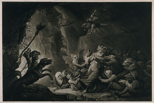 L'avare en enfer par David Teniers - c.1670 