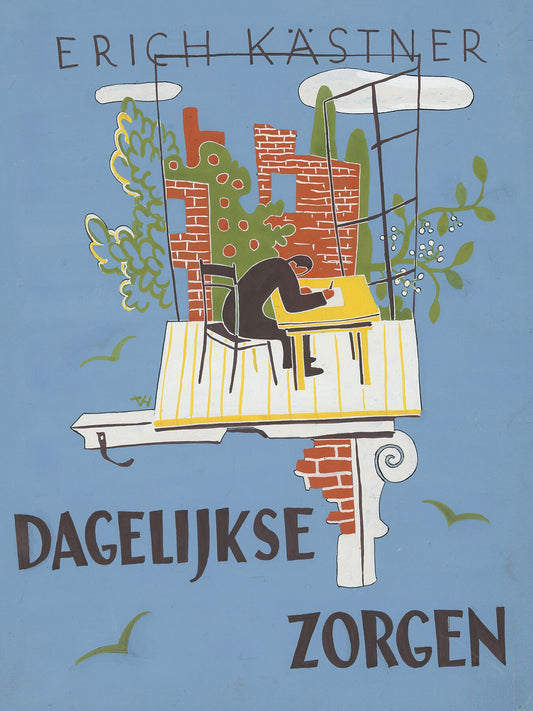 Diseño de banda para Erich Kästner, Everyday Cares. Canciones y Prosa - 1945-1948 