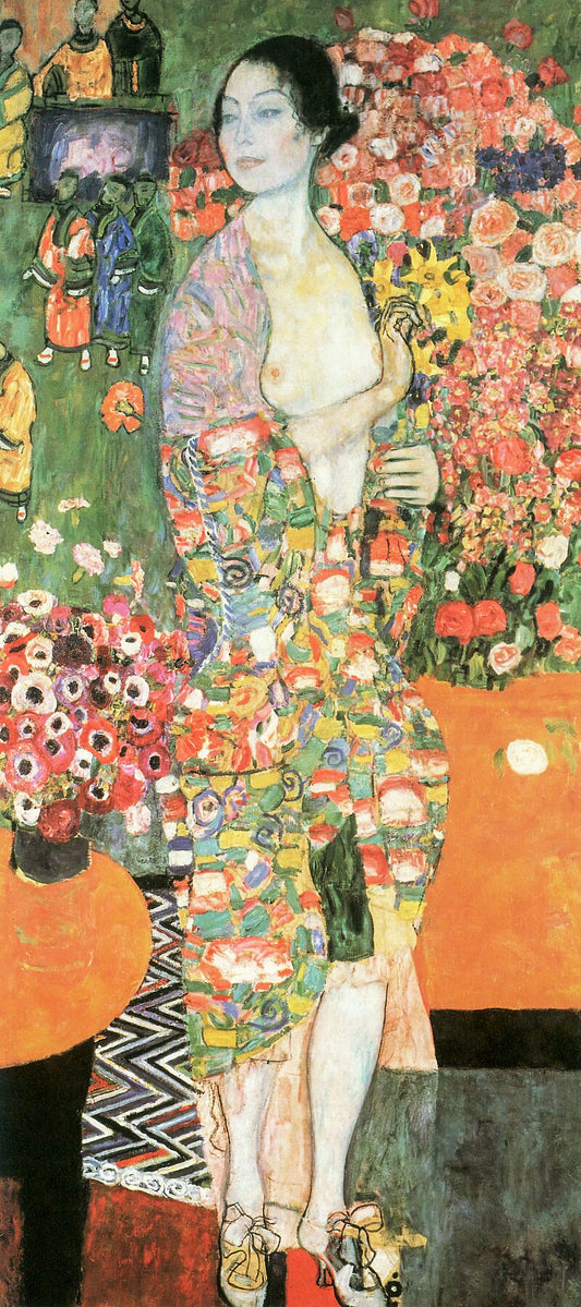 The Dancer by Gustav Klimt - 1916–1918