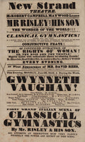 Promoting Mr. Risley and his son (among others), New Strand Theatre, 26 June 1843.
