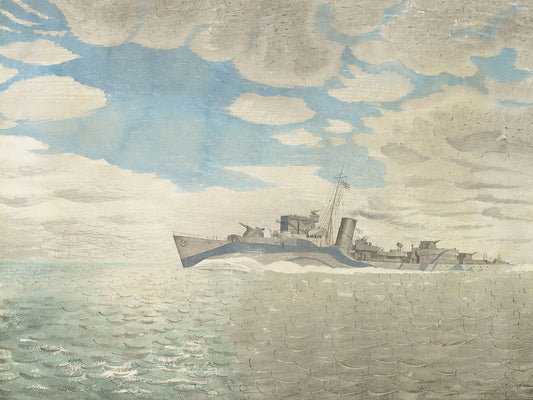HMS Tetcott by Eric Ravilious - 1941