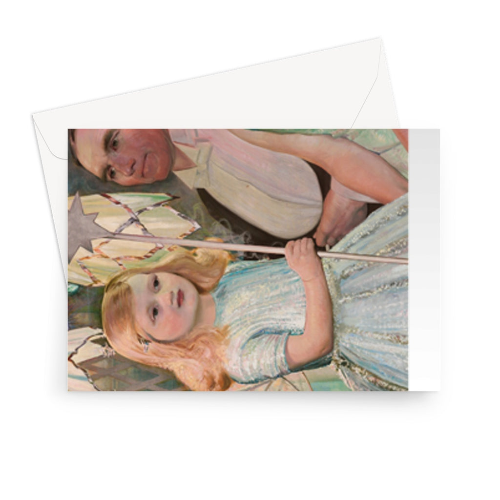 In fancy dress at Christmas by Harry Linley Richardson, c.1930 - Greetings Card