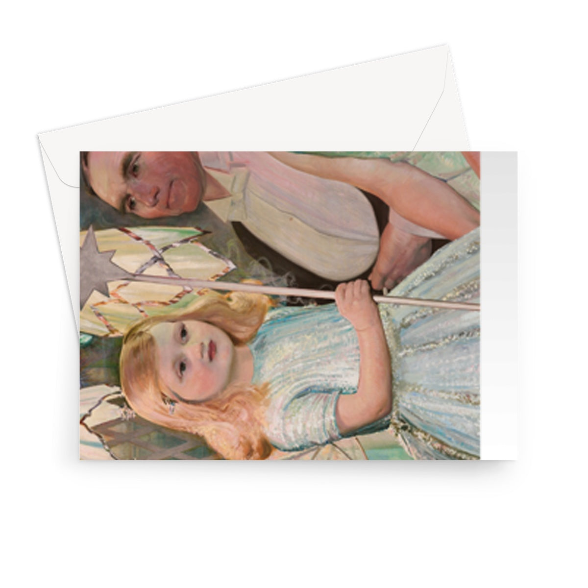 In fancy dress at Christmas by Harry Linley Richardson, c.1930 - Greetings Card