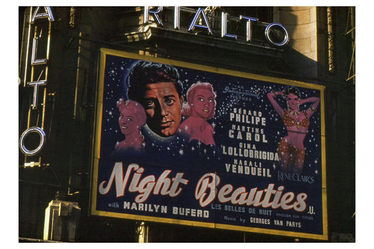 'Night Beauties' at the Rialto Cinema, Coventry Street, London by Hardwicke Knight - 1952-3
