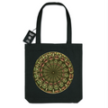 Fantascope disc by Joseph Plateau, c, 1933 - 0rganic Cotton Tote Bag