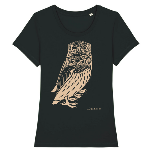 Owls by Julie de Graag - Women's Organic T-Shirt