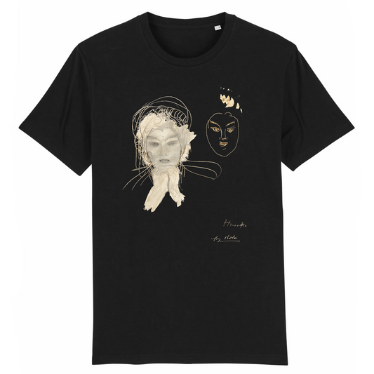 Hanako de Auguste Rodin, 1907 - Camiseta de algodón orgánico